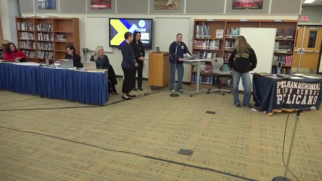 Jamie Moskowitz honors Pelham winter sports achievements with recognition ceremony