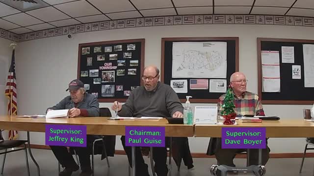 Huntington Township supervisors appoint new leadership and discuss appointments