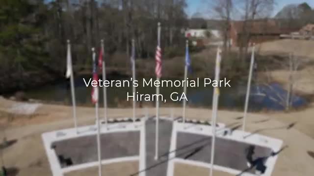 Hiram City Council opens Veterans Memorial Park for community reflection