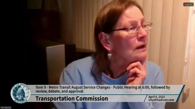Transportation Commission reviews D2 bus route extension to Verona and nearby communities