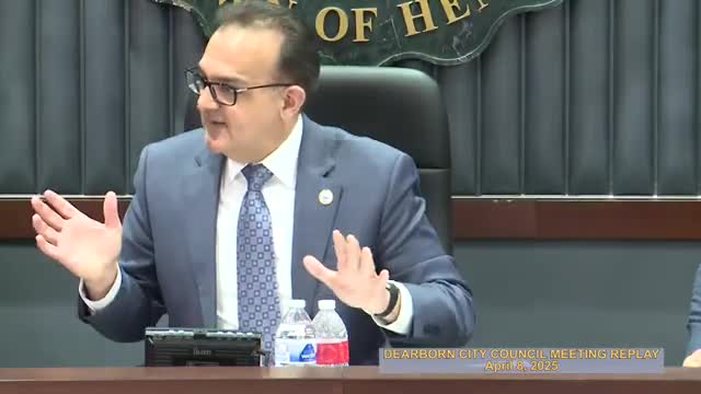 Dearborn City Council proclaims April 2025 as National Arab American Heritage Month