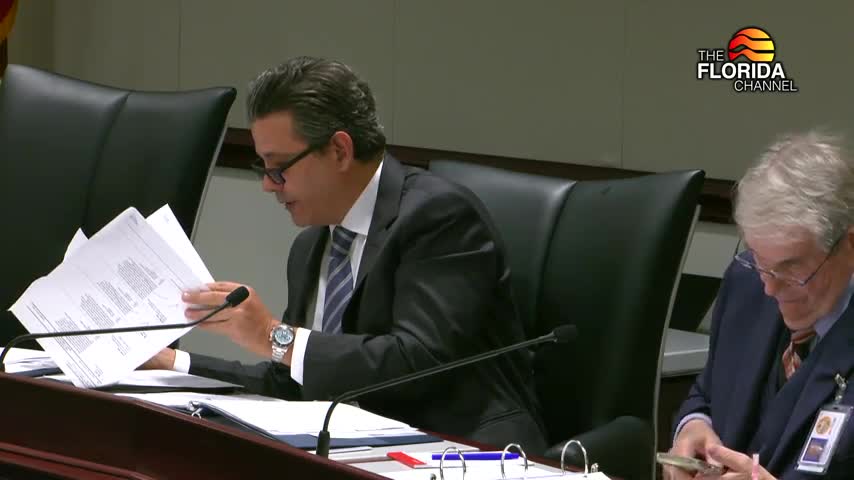 Senator Kalata Ayud presents SB 1382 to improve access to childcare assistance in Florida
