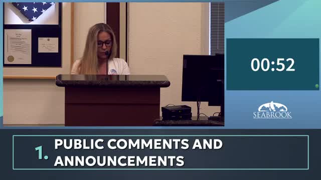 Seabrick community demands accountability and transparency amid city decisions