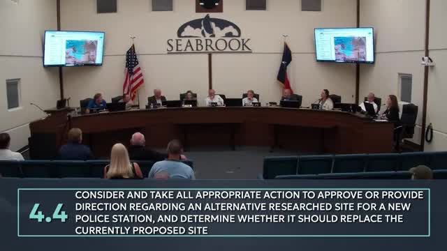 Council member promotes police station benefits near Clear Lake High School