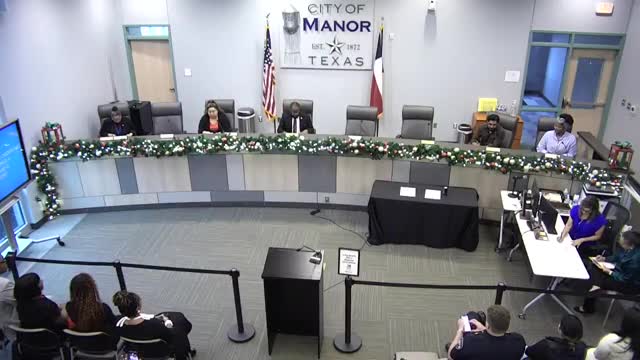 City of Manor elects Christopher Harvey as mayor during special council session