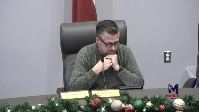 Manor Planning Commission denies downtown business rezoning recommendation