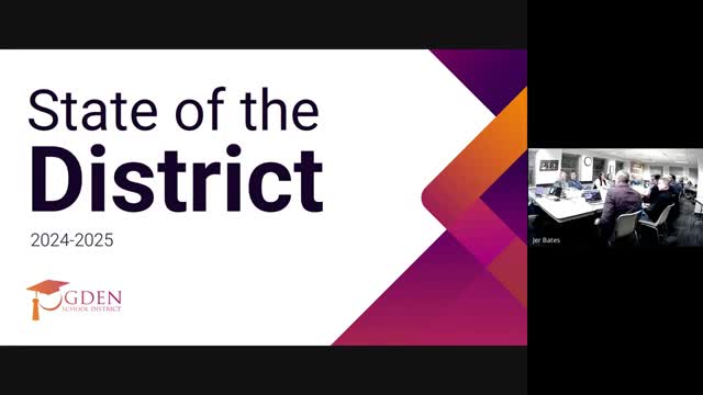 Ogden School District reports enrollment trends, academic gains and expanded career pathways