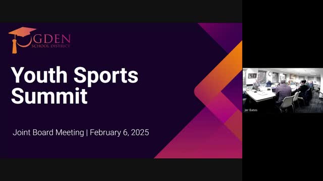 Ogden city and school district launch collaborative youth sports workshop to boost participation