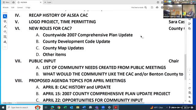 Benton County expands community outreach for development code and zoning map updates