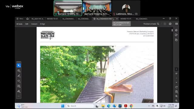 Historic Preservation Office denies green roof color for Victorian Village property