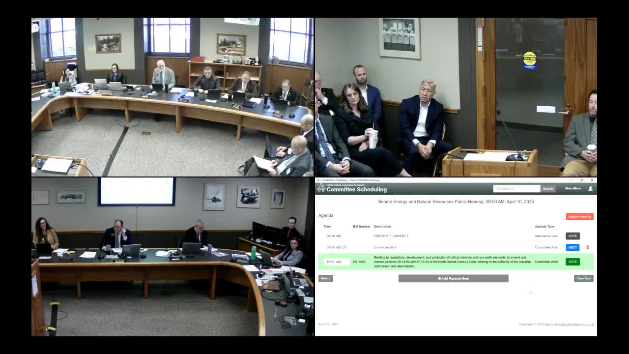 Committee holds large-load study bill pending possible legacy-fund investment amendment