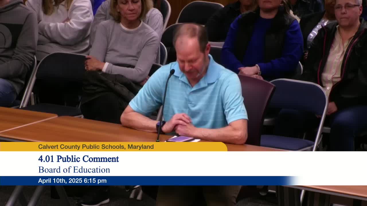Calvert County Board of Education revises mission statement to prioritize student achievement