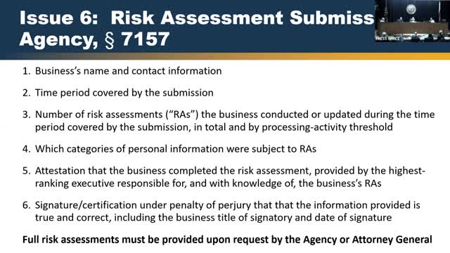 Board addresses cyber regulations amid litigation risks and public criticisms in California