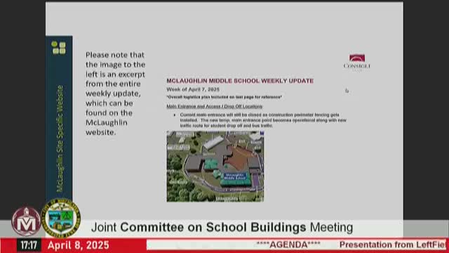 Manchester School District reveals construction timelines for Hillside and McLaughlin projects