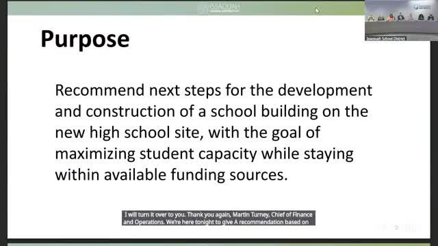 Issaquah School Board proposes new high school building with $146M budget