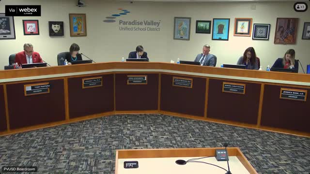 Parents and staff press board on Indian Bend building conditions and Horizon High science offerings during public comment