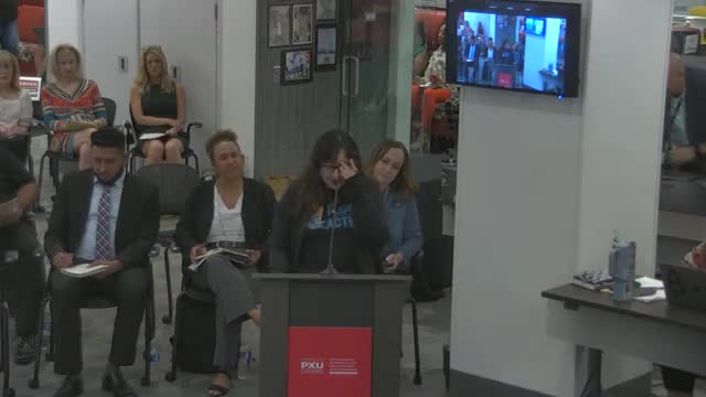 PXU Board Faces Concerns Over Metal Detectors and School Safety Measures