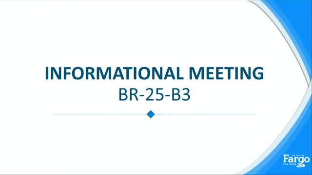 Jason Leonard presents B3 Improvement District reconstruction project details