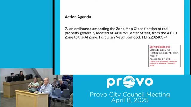 Provo residents voice concerns over new warehouse development and traffic impacts