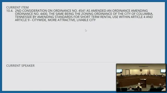 Columbia council amends zoning to allow short-term rentals in core commercial districts, grandfathers some existing operators