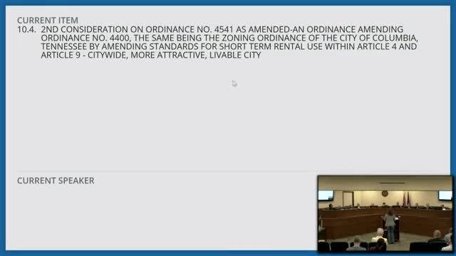Columbia residents urge city leaders to support short term rental regulations
