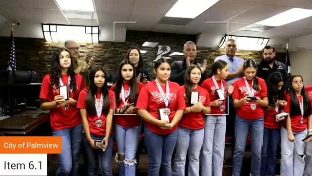 Palm View coaches celebrate softball all-star team's World Series achievement