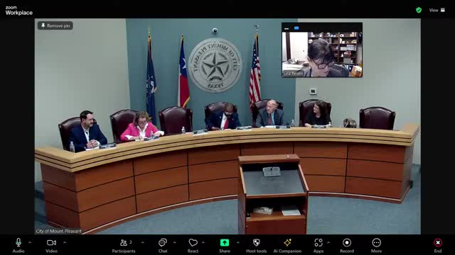 Mount Pleasant City Council approves settlement for Bob Sandlin water treatment plant