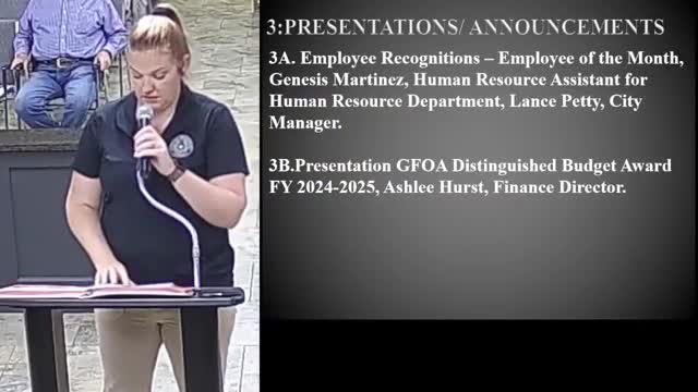 Freeport earns GFOA budget award and appoints new Historical Commission board member