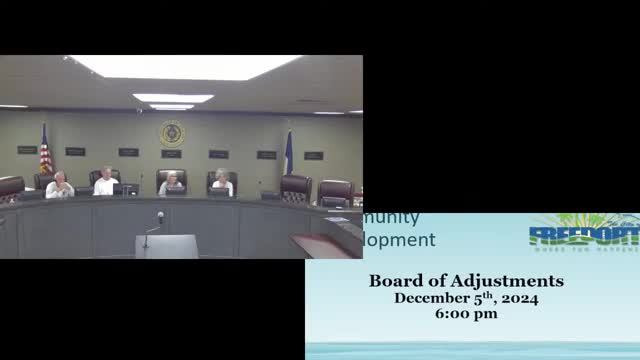Freeport City Council grants 30 days for renovation plans at 922 West Twelfth Street