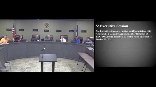 Council member questions legality of executive session over open meeting discussion