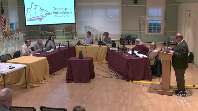 Newburyport School District presents budget amidst federal funding uncertainties