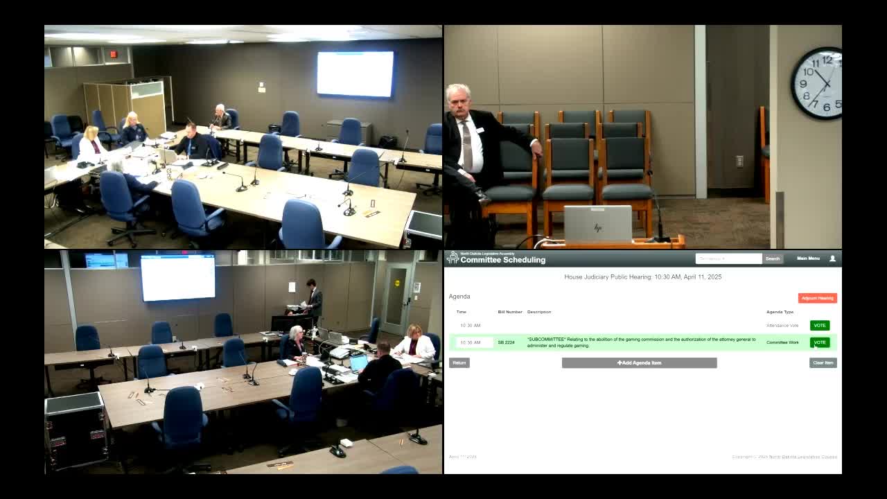 Subcommittee plans meeting to finalize amendment ahead of committee review