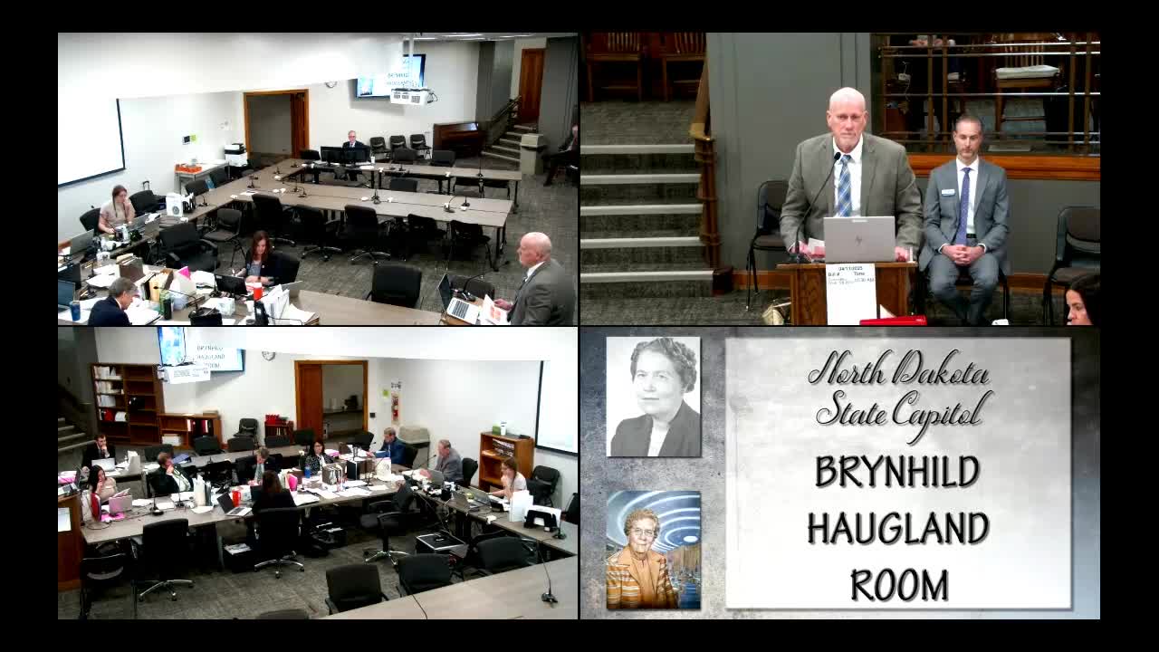 Committee reviews $25M funding bill with proposed amendments by Senator Richter