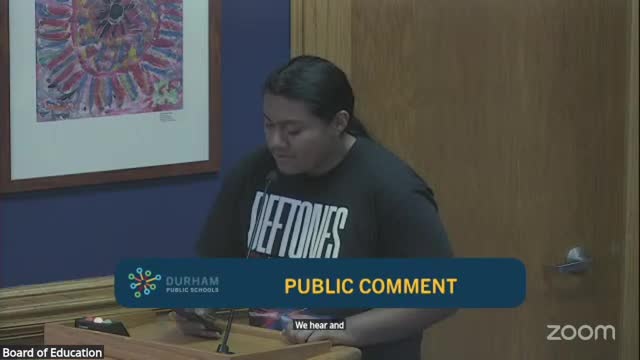 Durham educators demand higher threshold for meet and confer policy changes