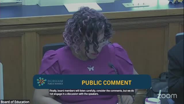 Durham Public School librarians advocate against cuts to high school librarian positions