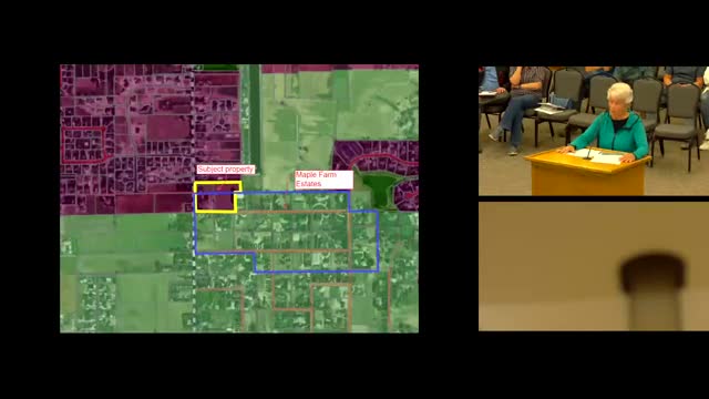 Mapleton residents debate zoning change for Lot 7 at city council meeting