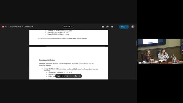 Newington Board of Education adjusts 2025-2026 school calendar to improve student attendance