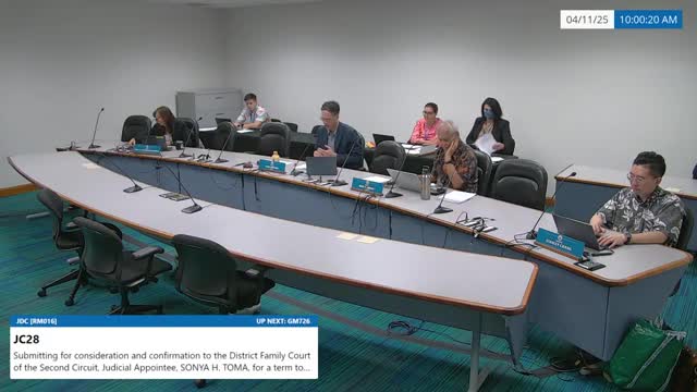 Testimony splits on Sonia Toma’s nomination to Maui family court; opponents cite conflict of interest