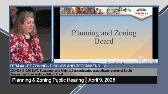 Mesa planning board approves 45-unit townhome project at Sossaman Road and Main Street