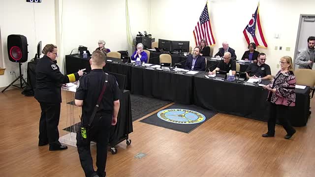 Moraine swears in two new firefighters, council welcomes hires