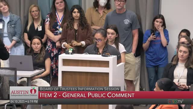 Students and Parents Demand Reinstatement of Principal Griffith at Ann Richards School