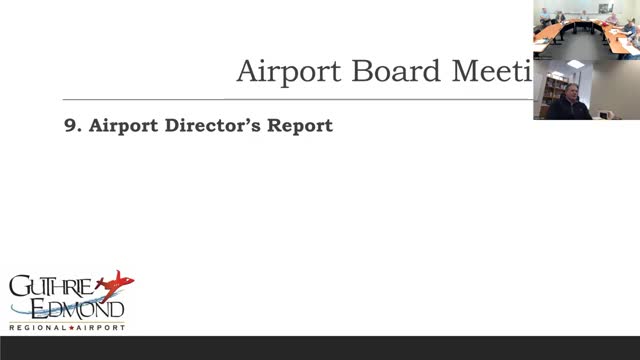 Guthrie Airport board discusses new flight school and deferred maintenance projects