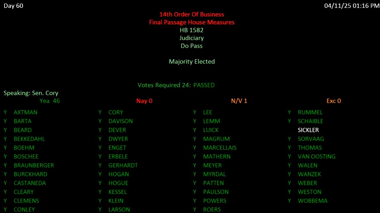 Senator Scheidley promotes North Dakota's school transportation funding reform bill