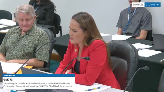 Senator questions paper leases impact on Hawaiian Homelands waitlist beneficiaries
