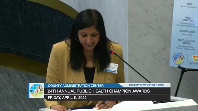 San Diego County unveils renamed Wilma J Wooten Public Health Champion Awards