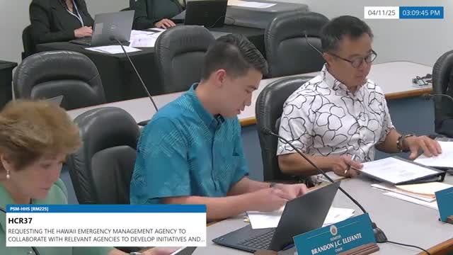 Floyd Espin advocates for elder emergency preparedness programs in Hawaii