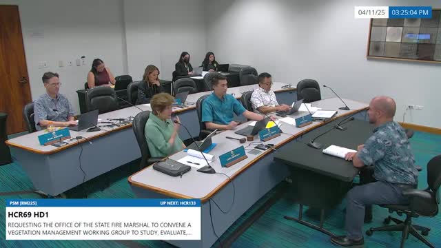 Hawaii committee approves vegetation management measures to mitigate wildfire risks