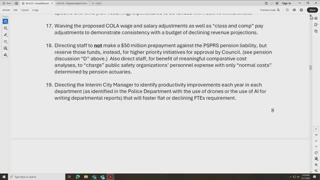 Commissioners debate $50M prepayment on PSPRS pension liability