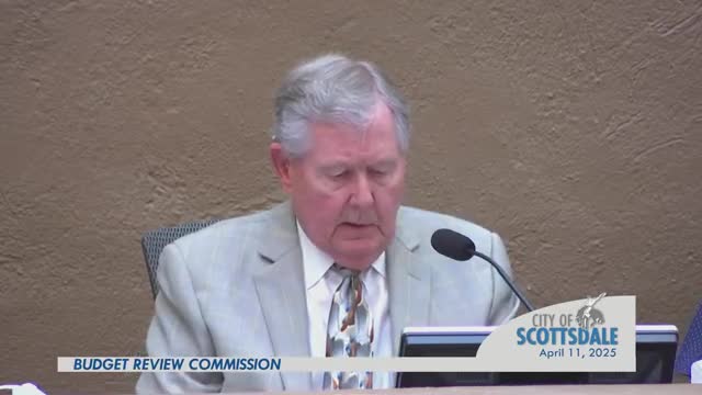 Budget Review Commission backs Rio Verde wildlife‑crossing feasibility study, moves $35 million CIP item to future pending legal review