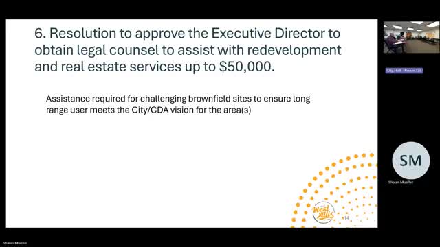 West Allis CDA authorizes director to retain outside legal counsel up to $50,000